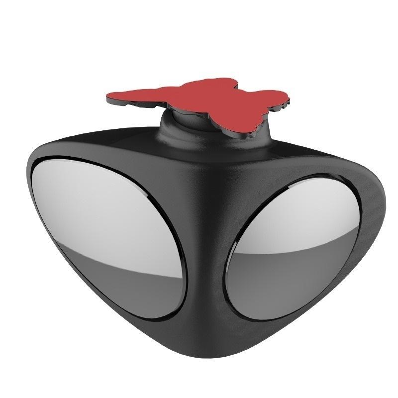 

1pc Car Blind Spot Mirror 360 Degree Convex Rotatable 2 Side Automibile Exterior Rear View Parking Mirror Safety Accessories
