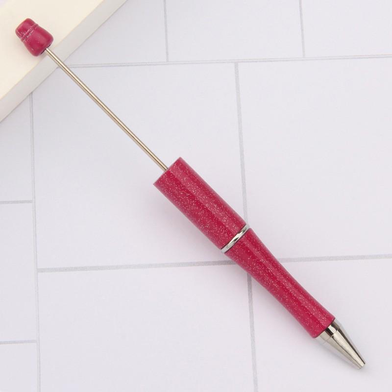Creative UV Multi-Color Gradient Plastic Bead Pen - 130 Colors Available