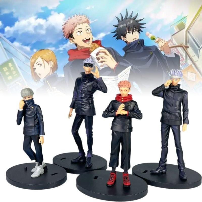 Kaisen Satoru Jujutsu Gojo Itadori Yuji Inumaki Toge Pvc Toy Model Xmas Gift