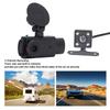 Car Dash Cam for Car 2 Inch HD IPS Screen 3 Lens Rotatable 1080P Loop Recording Night Vision Dashboard Camera Recorder