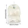 Multi-layer Mesh Storage Hanging Bag Space-saving Lightweight Durable Suitable For Bras Underwear Socks Home Cloth Storage Bag