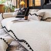 Cream Wind Special-Shaped Sofa Cushion Universal In All Seasons  New Sofa Cover High-End One-Piece Sofa Cushion
