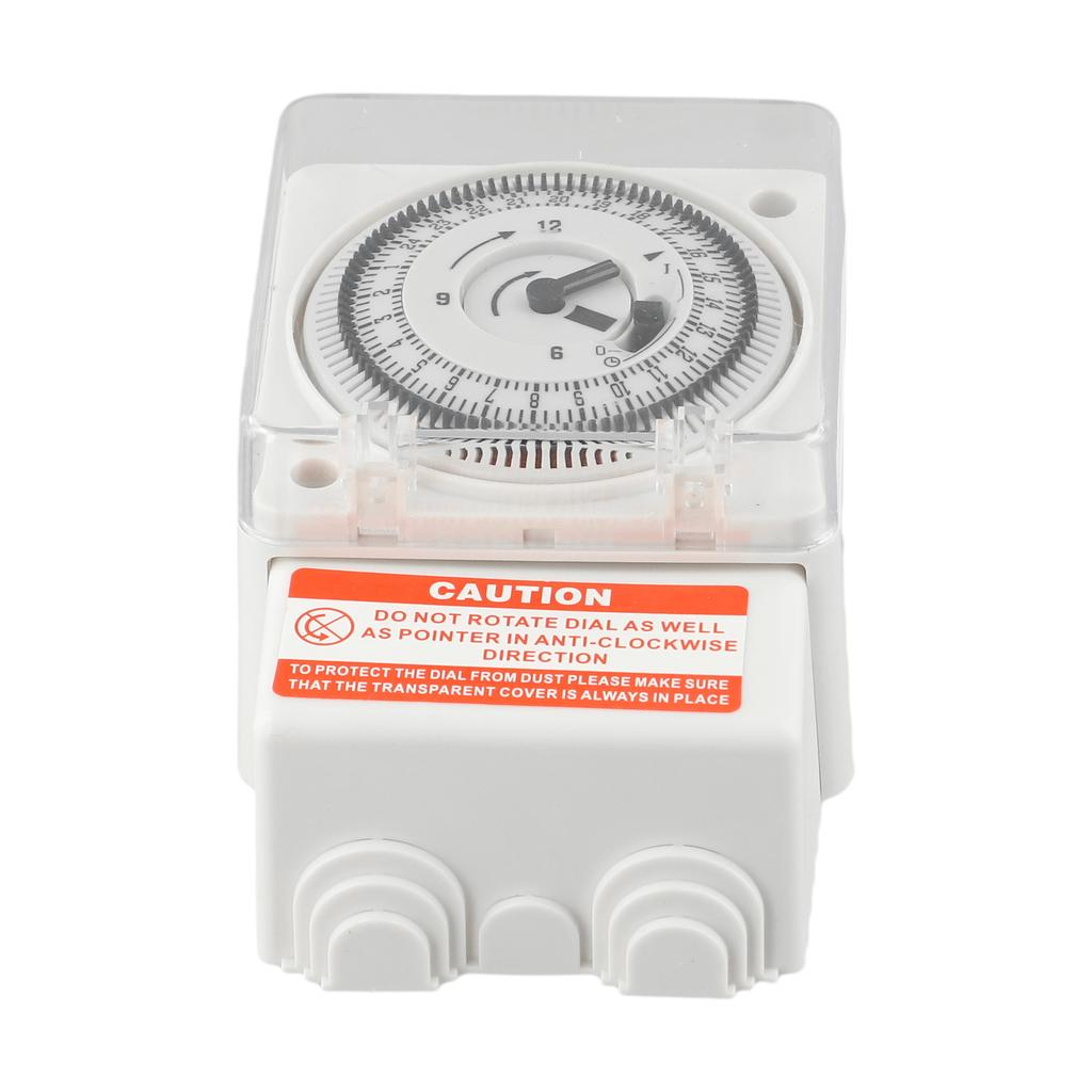 Simplified Operation Analog Time Controller at AC220V Perfecting Your Daily Routine in Kitchen or Business Settings