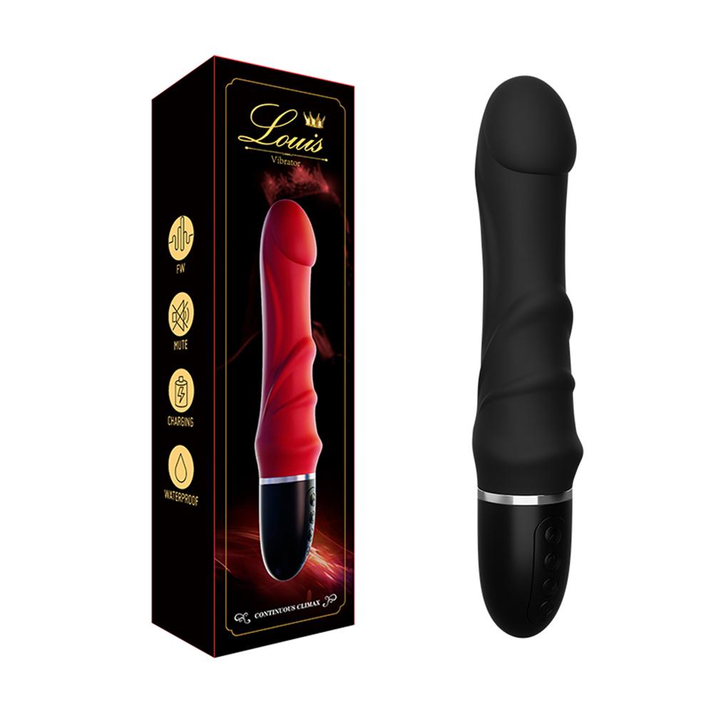 10 Modes Strong Motor Realistic Soft Silicone Dildo Vibrator - Intense G-Spot & Clitoral Stimulation Adult Masturbator for Women