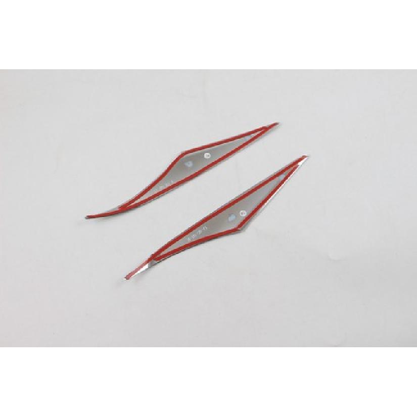 Front Fog Light Eyebrow Chrome Cover Trim For 2018- Chevy Chevrolet Equinox