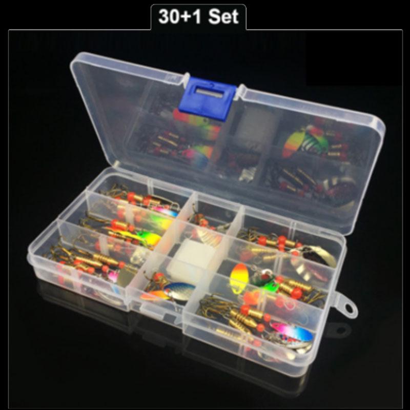 Lusikapeibutis Hard Bait Spinner Püügipeibutis Aitsussööt konksuga Bass Lure Metallist Sequin Bait