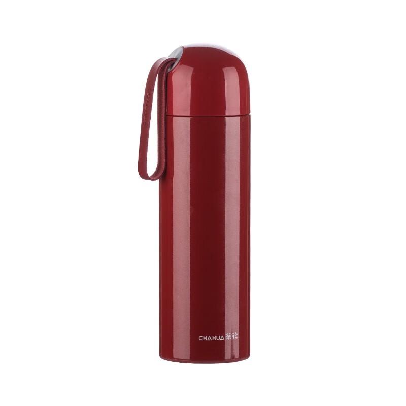 

Chahua 450ml Red Stainless Steel Insulated Thermos with Filter
