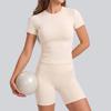 Juyitang Women's Quick-Dry Breathable Yoga Tops - Summer Short-Sleeve Fitness Sportswear