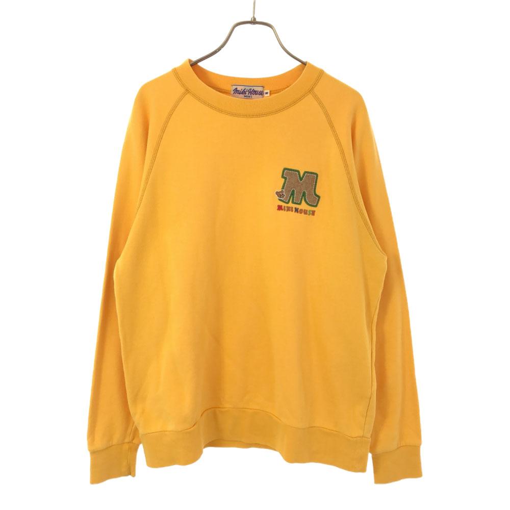 MIKIHOUSE Made In Japan Long Sleeve Trainer M Yellow Men's Used