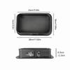 Non-Stick Coating Rectangular Cake Pan with Buckle Cheesecake Baking Mould  Pastry Making
