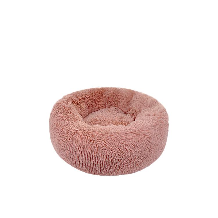 Removable and Washable Round Plush Dog Kennel and Cat Kennel That Can Be Used In All Seasons  Dog Mat  Cat Mat  Pet Mat