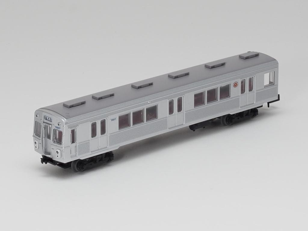 Tomytec Railway Collection Tetsuro Tokyu Railway 7200 Series Toyoko Line Car Set Diorama Supplies 334378 Non-Air-conditioned 2-Car