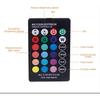 Car T10 RGB LED Bulb Width Light With Remote Control, 2Pcs Multi Mode Auto Replacement Strobe Light, COB Wedge For Interior Map Dome Door License