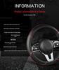 Custom All-Season Steering Wheel Cover for Volkswagen Sagitar/Lavida/Magotan and Ford Focus/Mondeo