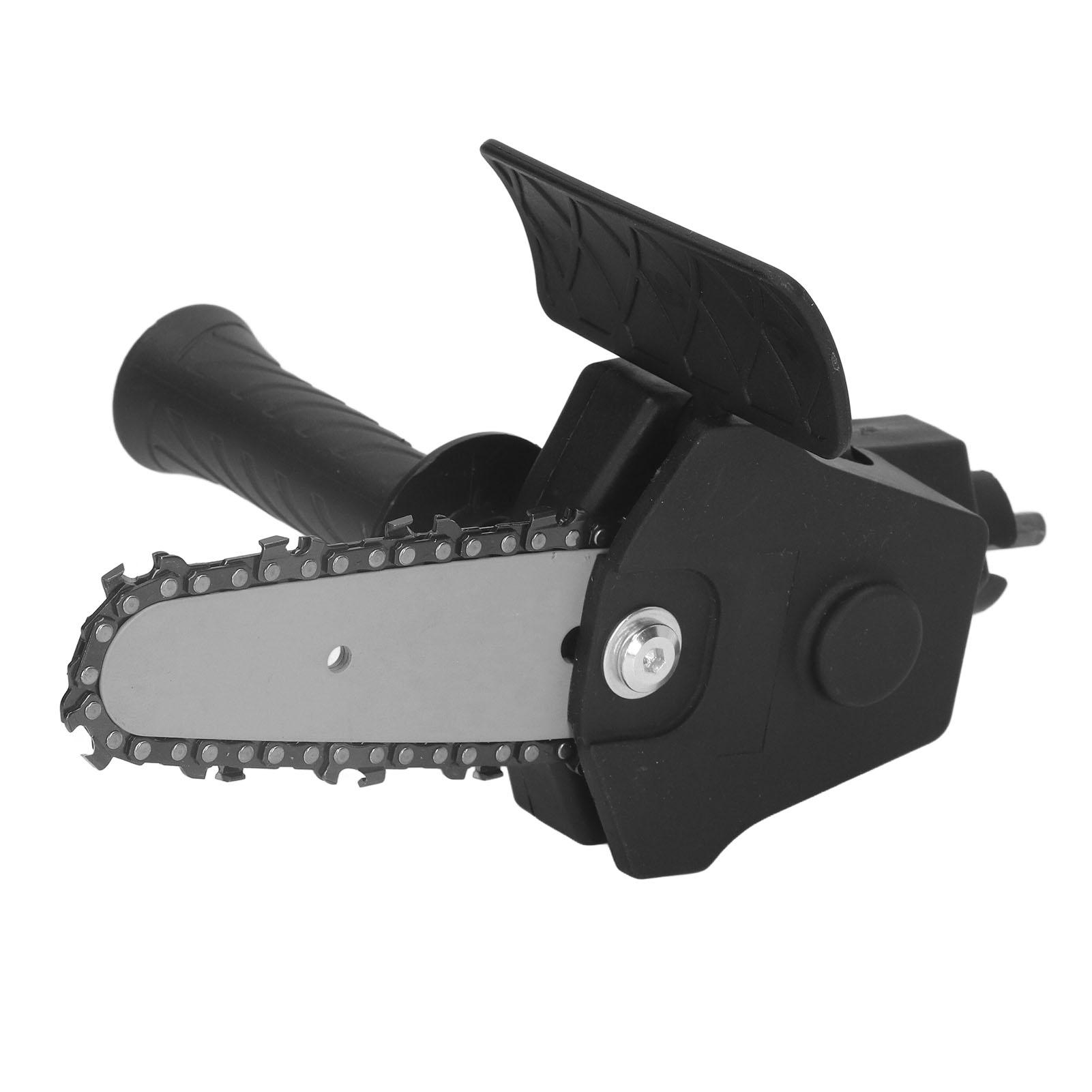 

Адаптер-головка для преобразования пилы Нержавеющая сталь Пластиковая рукоятка Легкая сборка Адаптер для электроинструмента в пилу для DIY For 4in Electric Drill