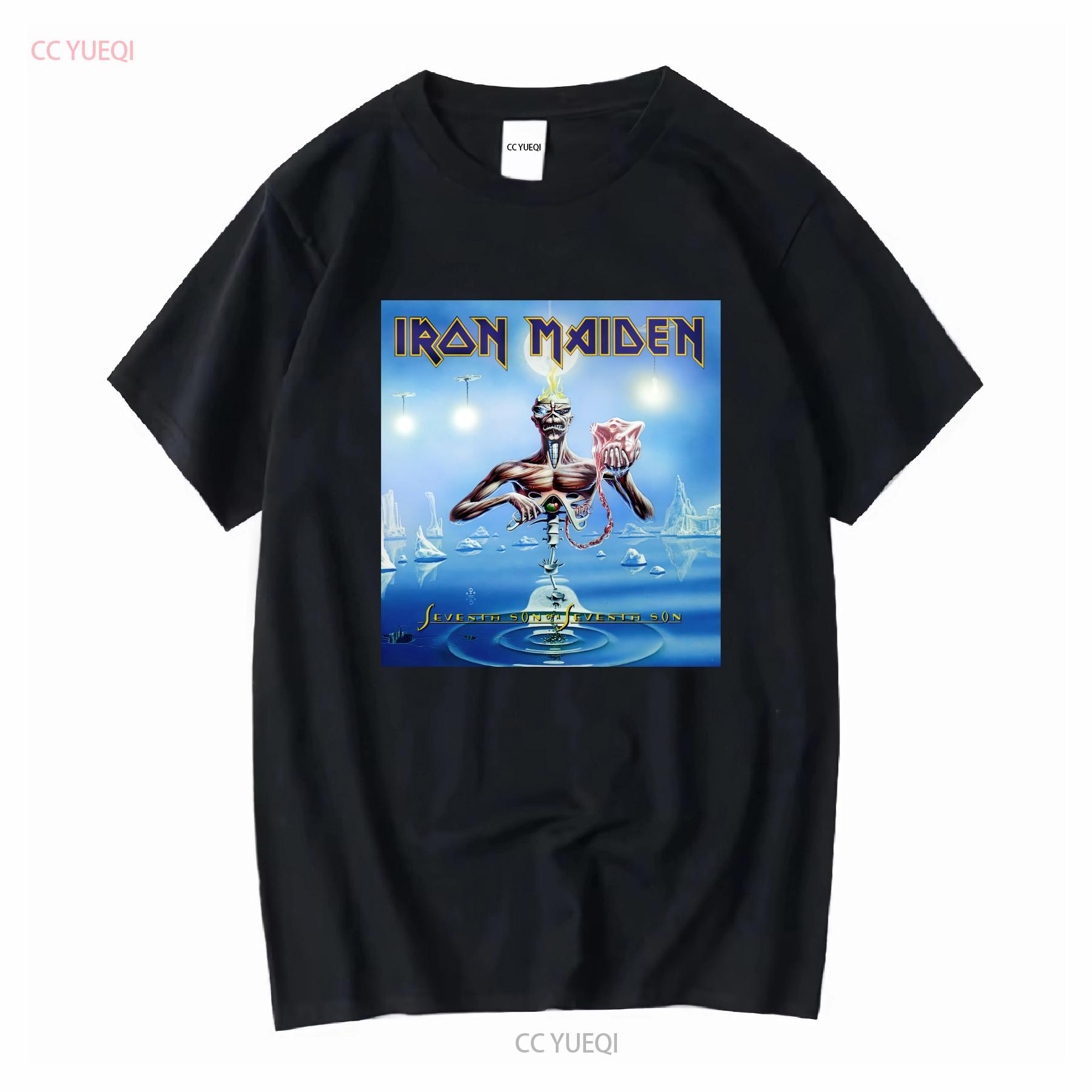 

HOT NEW Iron Seventh Son T SHIRT Size S 5XL vintage Washed homme graphic Breathable Comfortable Stretched Top For Everyday Wear 4XL