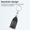 Mini Cute Keychain Nail Clippers Portable Foldable Fingernail Clippers, Small Manicure Tools for Home Use, Assorted Col