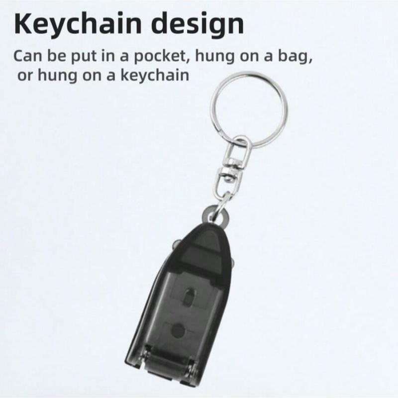 Mini Cute Keychain Nail Clippers Portable Foldable Fingernail Clippers, Small Manicure Tools for Home Use, Assorted Col