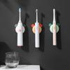Wall-mounted Toothbrush Storage Rack Punch-Free Toothbrush Bracket  Home