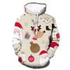 2026 Cross-border 3D Hot Digital Printed Women's Sweater Christmas Hooded Sweater Hot Sale Women's Clothing