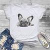 Chop Women Clothes French Bulldog Frenchie Dog Tshirt Harajuku Vintage Female Top