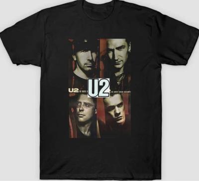 Neues seltenes U2 Bandmitglieder Weihnachtsgeschenk für Fans Herren Alle Größen T-Shirt
