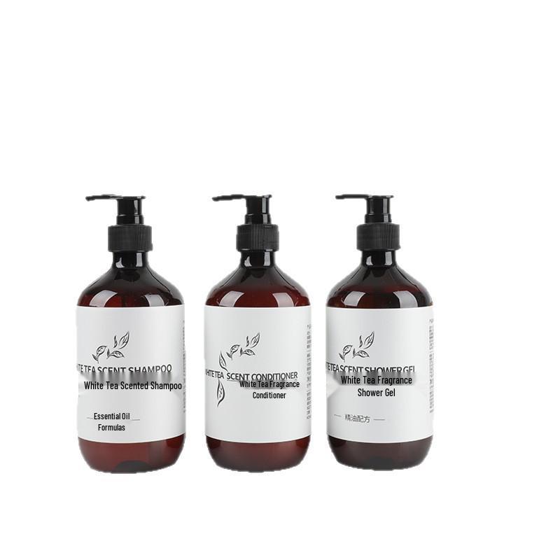 Hotel Shampoo & Shower Gel Travel Set: Includes Conditioner & Hand Soap