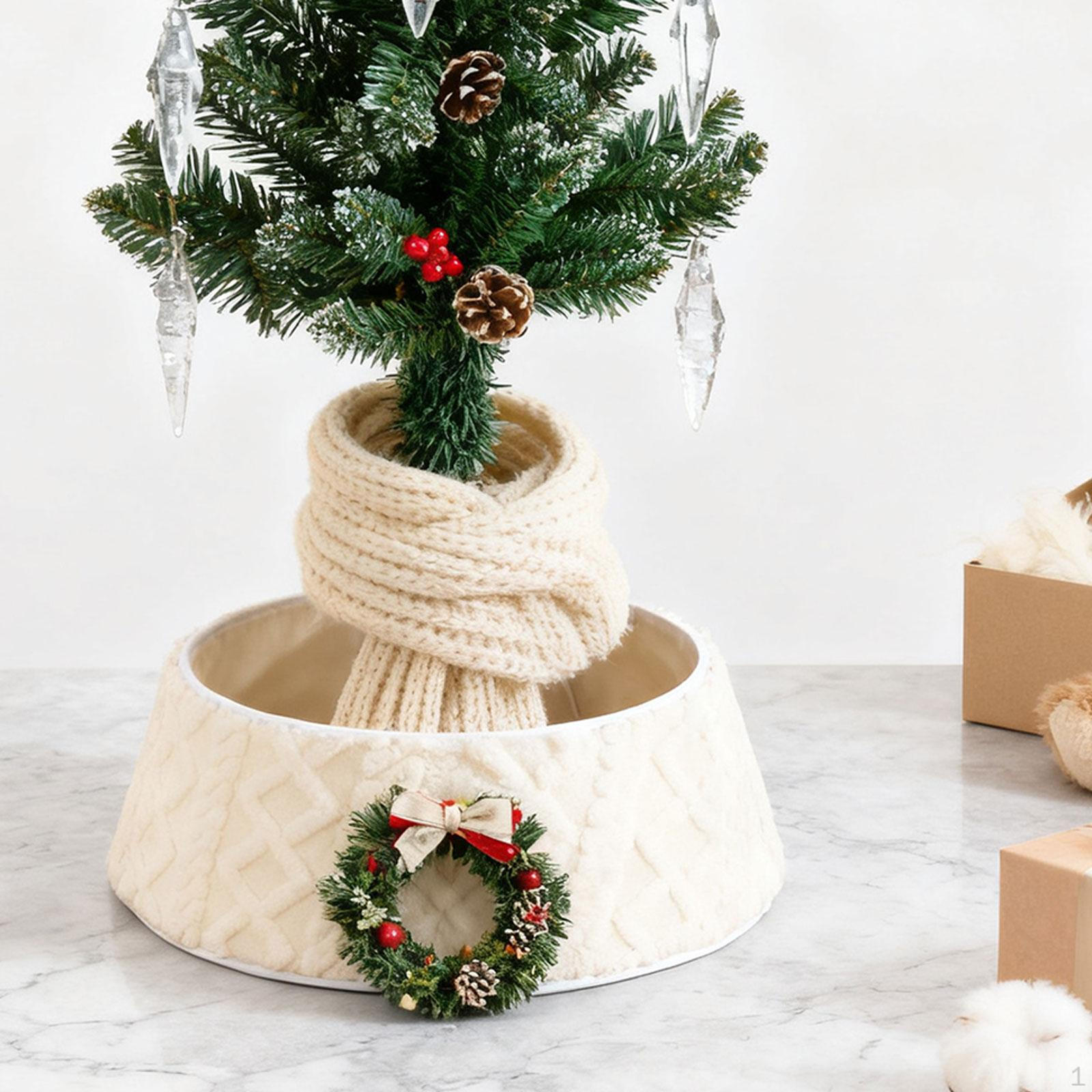 

Подставка-основание для рождественской елки, чехол, фермерский стиль, праздничные украшения, домашний декор, юбка B