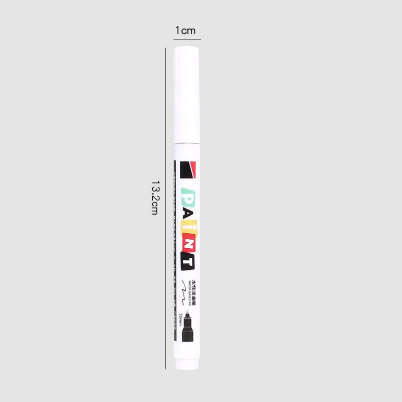 1mm Oil-Based Paint Pens, Waterproof Permanent Markers for Tile Grout Restoration, Scratch Touch-Up, Anti-Mold Sealant, Tire Lettering & Workshop 1pc белый