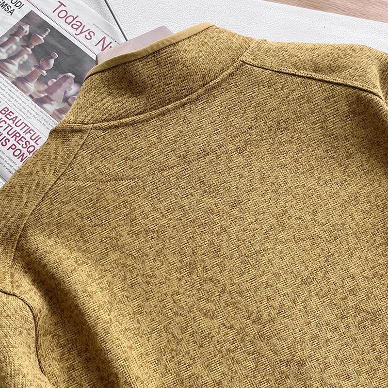 Warm Fleece Outdoor Mountain Style Stand-Up Collar Jacket for Couples