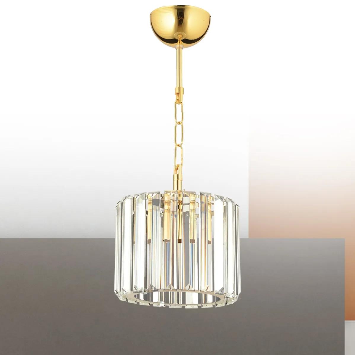 

Современная люстра Marea с одной подвеской из камня