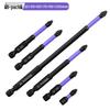 D1 Magnetic Phillips Head Screwdriver Bit: Anti-slip, Shock-resistant, High Hardness with Strong Magnetic Grip