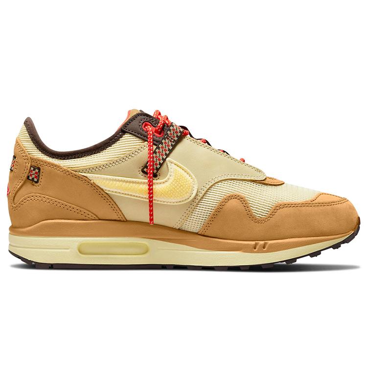 New Nike Air Max 1 Travis Scott Cactus Jack Wheat Lemon Drop DO9392-701