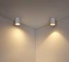 Compact Adjustable Angle LED Ceiling Spotlight for Bedrooms and Living Rooms