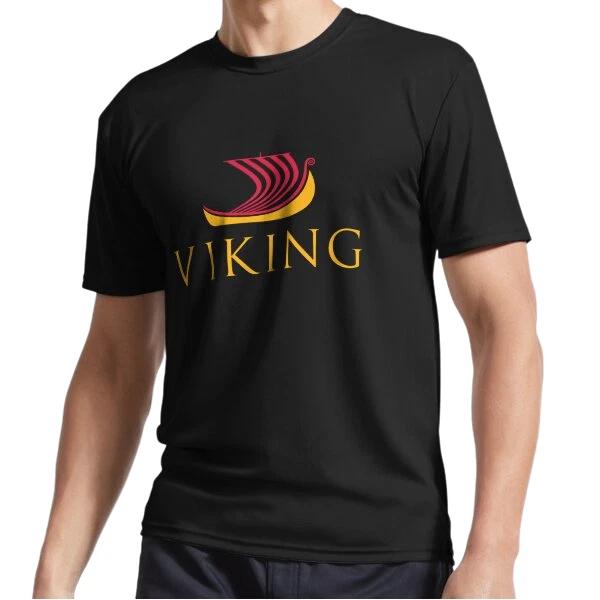 

New Viking Boat Active Logo T-Shirt Funny Size S to 5XL 2XL