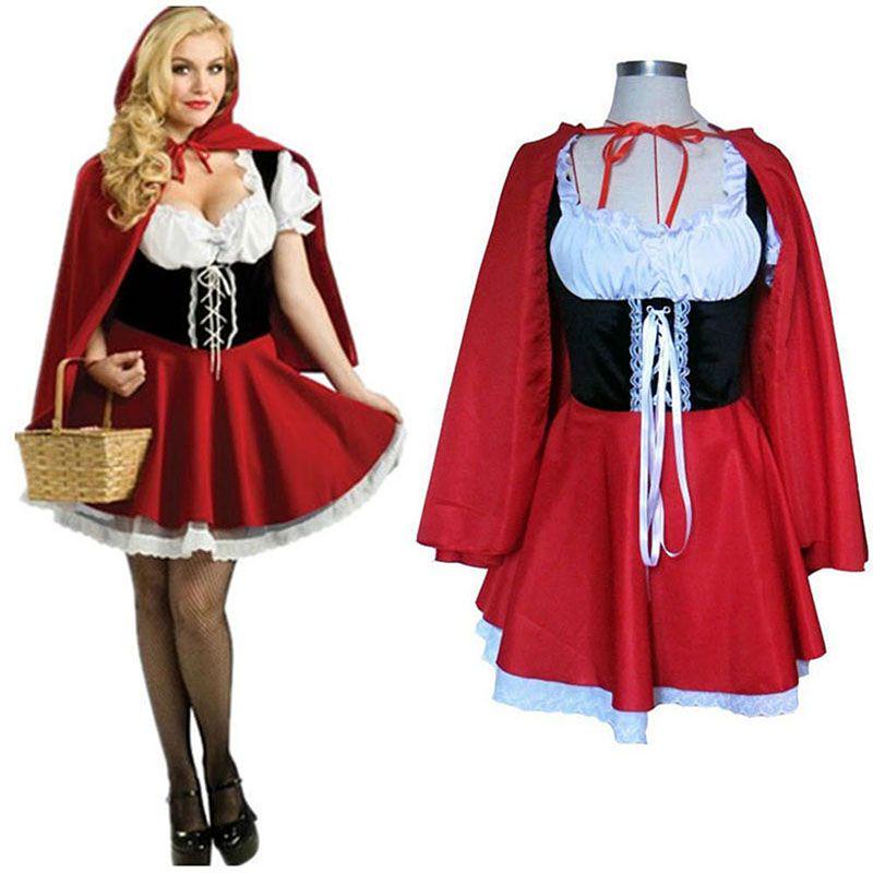 Charming Little Red Riding Hood Fancy Dress For All Occasions Available In Plus Sizes