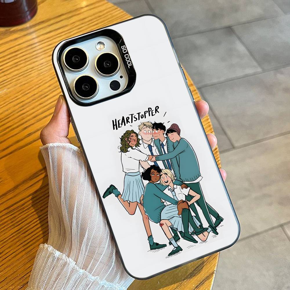 

TV H-Heartstopper Nicks Phone Case For iPhone 16 17 15 14 12 13 Pro Max Black Color Shockproof Cover iPhone14