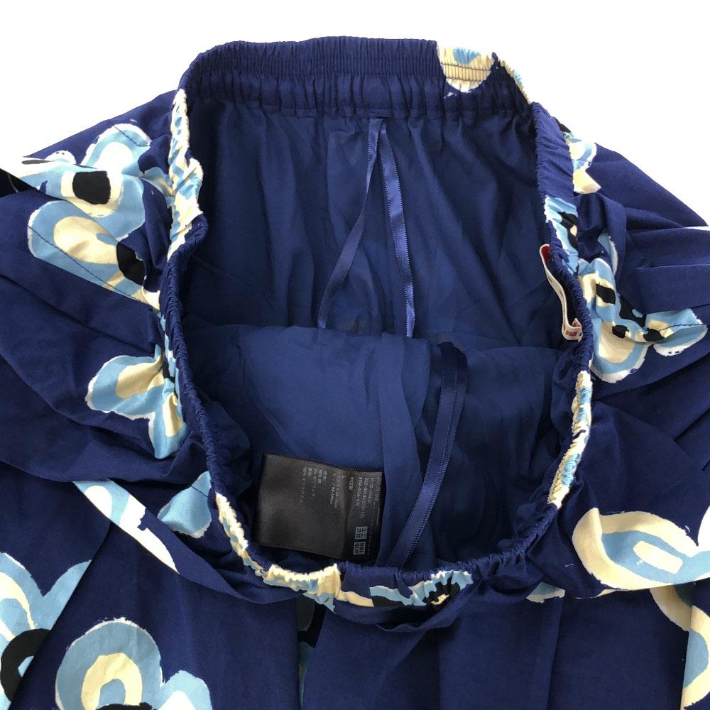 unused UNIQLO MARNI Floral Midi length Balloon skirt Women Used