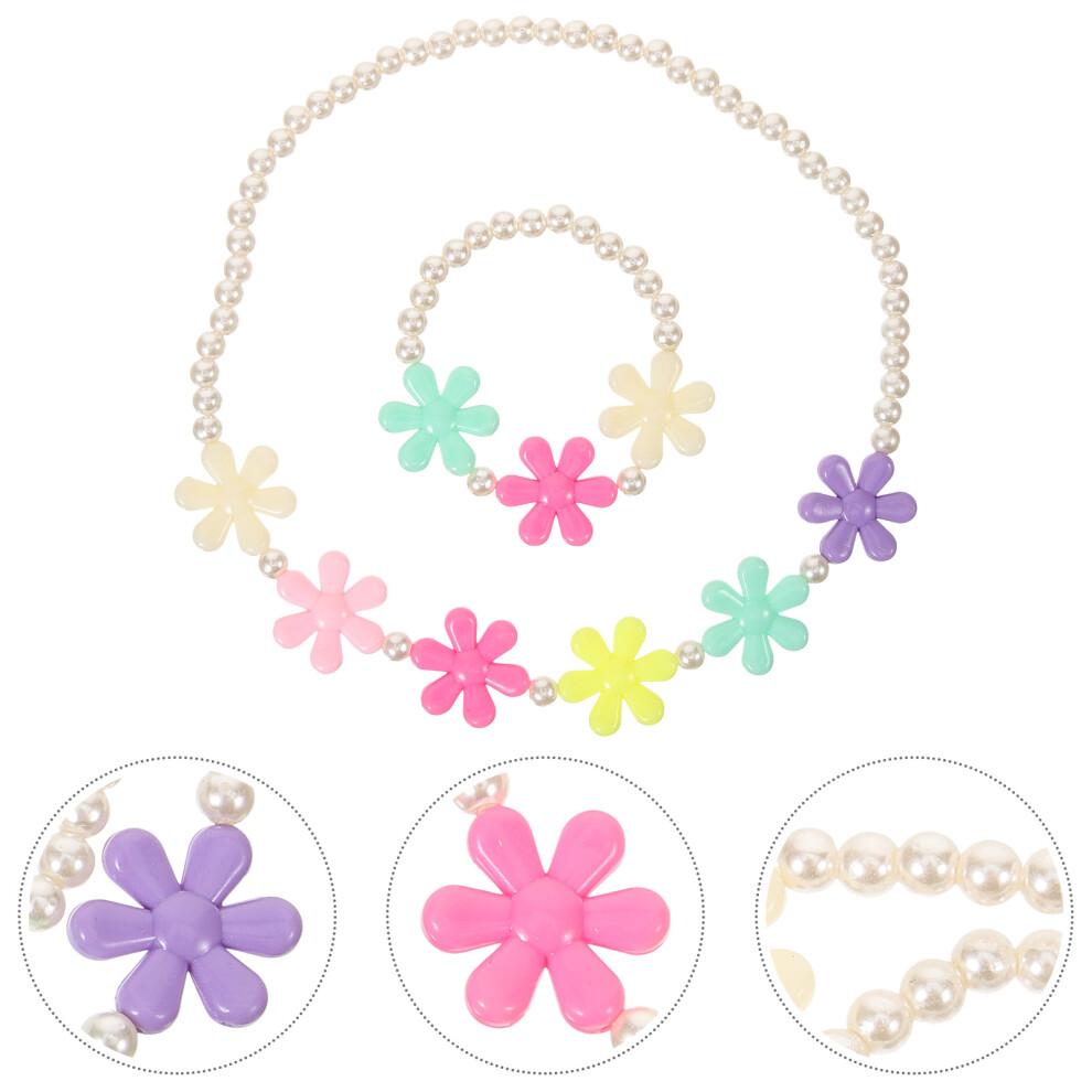 Children Jewellery For Girls Necklace And Bracelet Beads Necklaces