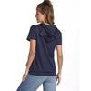 Women's fashionable loose large pocket pocket summer short-sleeved hooded T-shirt