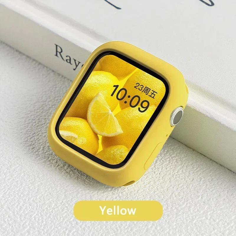 Silicone Cover For Apple Watch Case 10 42mm 46mm 44mm 40mm 45mm 41mm Accessories Bumper Shell Protector iWatch series SE 6 7 8 9