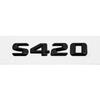 adrjhr1 For Mercedes Benz Modified 3D Car Letter Sticker Rear Trunk Tail Decorative Badge Emblem for Mercedes Benz S400 S420 S430 S450 S