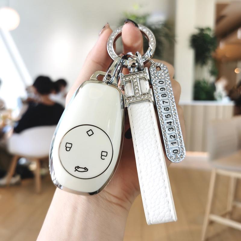 Leapmotor T03/S01 2021 Key Case Protective Shell with Buckle - Women's Design