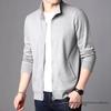 Men's Trendy Loose-Fit Stand-up Collar Zipper Cardigan Hoodie - Spring/Autumn Versatile Baseball Jacket, Plus Size Available