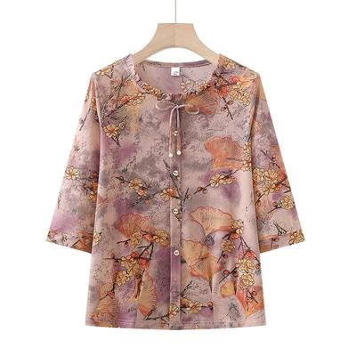 Summer New Shirt Tops New Chinese Fashionable and Versatile for Commuting