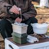 Outdoor Camping Mini Storage Box Nonslip Sundry Box Desktop Container Case