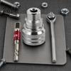 Automotive Repair Socket Multi-Function Universal Wrench Tool, Adjustable 3/8''-3/4'' Sleeve with Power Drill Tool Adapter for Ratchet Wrench, Auto &