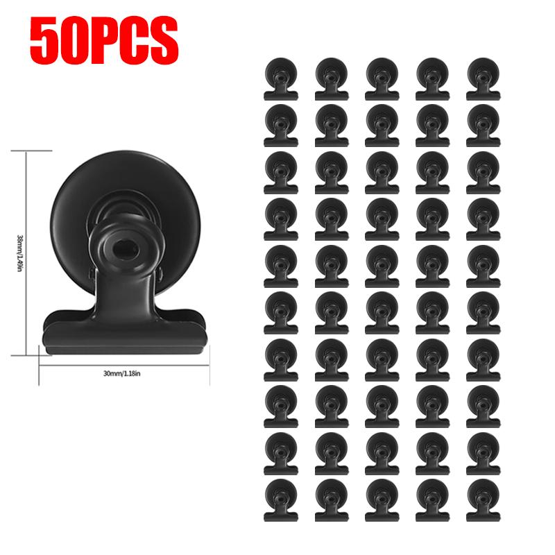 Magnet Clips Heavy Duty Sticky Pads Strong Refrigerator Magnetic Clips for Whiteboard Photo Office Locker Displays Magnets Clip