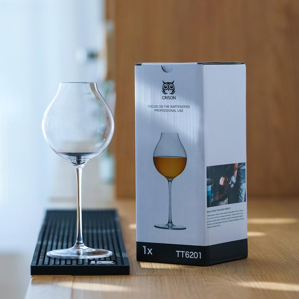 TT6201 CRISON Whiskey Tasting Cup Spirits Glass Goblet Tulip Wine Tasting Glass Crystal Glass  Pure Drink Fragrance Cup