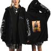 Solo Leveling Harajuku Anime Zipper Hoodies Mens Casual Zipper Coats Cartoon Printed Sweatshirts Hip Hop Hoody Streetwear Hooded Cardigan Tops